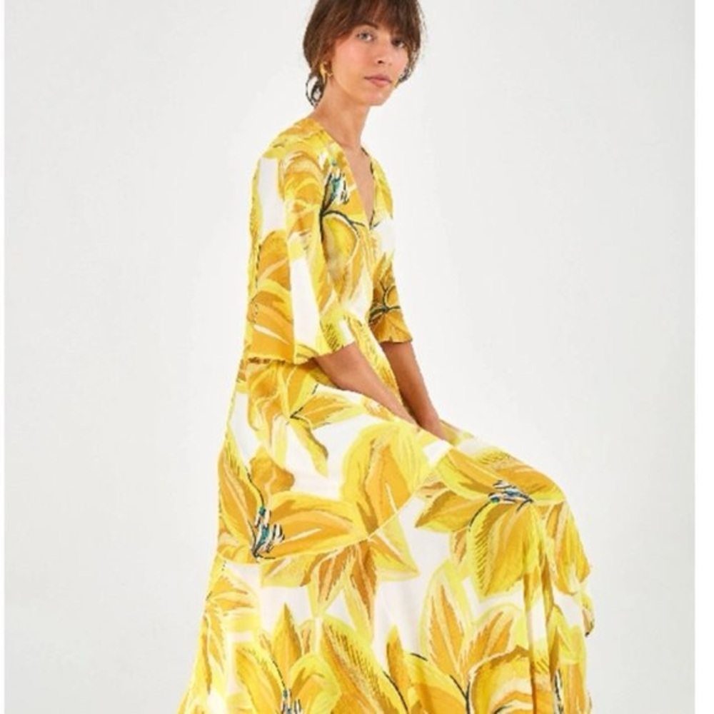 Farm Rio Azalea Wrap Dress | Size XS - Picture 1 of 16